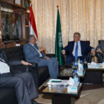 عزوز الاستاذ شعبان عزوز و مدير عام اكساد/ لقاء