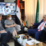 acf مدير عام اكساد/ مباحثات مع منسقة منظمة مكافحة الجوع الإسبانية