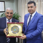 الاردن800-600 وزير الزراعة الأردني ومدير عام اكساد / مباحثات