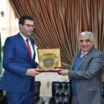 l4 وزير الزراعة اللبناني ومدير عام أكساد / مُباحثات