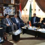 irq7 وزير الموارد المائية العراقي ومدير عام أكساد/ مباحثات/ وتوقيع اتفاقية