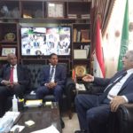 65b3a0b1-d759-44e6-b61a-b9822db3d361 مدير عام أكساد مع سفير جمهورية الصومال الفيدرالية/مباحثات