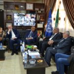 1 مدير عام أكساد والمدير العام المساعد- الممثل الاقليمي للشرق الادنى وشمال إفريقيا منظمة الأمم المتحدة للأغذية والزراعة -الفاو/مباحثات