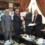 WhatsApp Image 2022-05-23 at 8.46.07 AM كلية الهندسة الزراعية في جامعة تشرين / شهادة شكر وتقدير لمدير عام أكساد