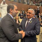 WhatsApp Image 2025-09-04 at 11.13.13 PM سعادة الدكتور نصر الدين العبيد المدير العام لمنظمة المركز العربي لدراسات المناطق الجافة والأراضي القاحلة أكساد يشارك في اعمال اجتماع مجلس الجامعة على مستوى وزراء الخارجية في دورته العادية الـ164، في مقر الأمانة العامة لجامعة الدول العربية بالقاهرة.